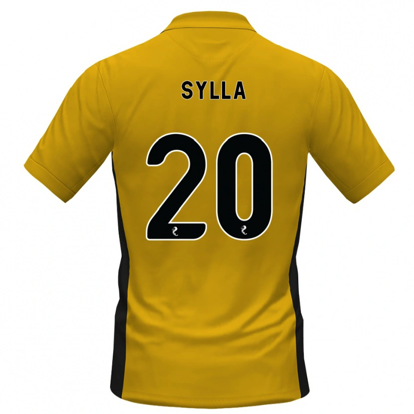 Danxen Femme Maillot Mohamad Sylla #20 Orange Noir Tenues Domicile 2026/27 T-Shirt