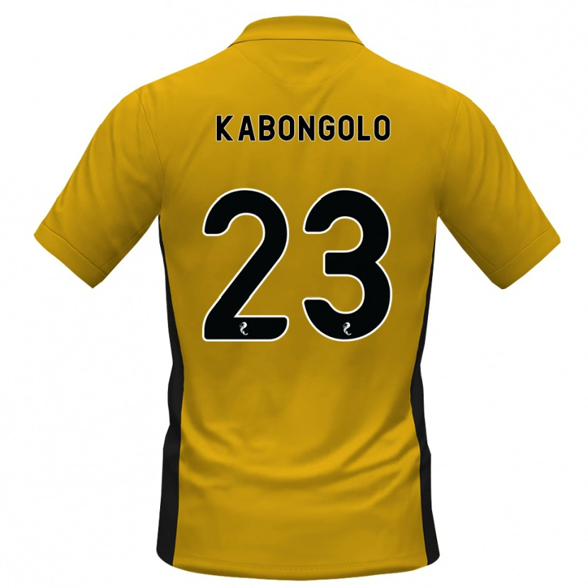 Danxen Femme Maillot Brooklyn Kabongolo #23 Orange Noir Tenues Domicile 2026/27 T-Shirt