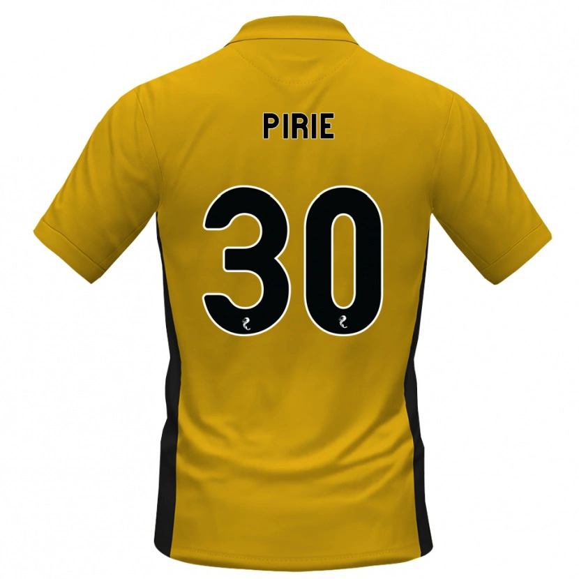 Danxen Femme Maillot Rachel Pirie #30 Orange Noir Tenues Domicile 2026/27 T-Shirt