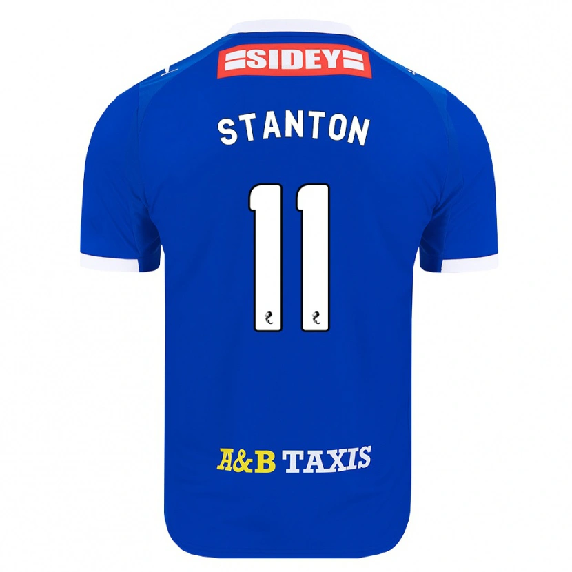 Danxen Femme Maillot Sam Stanton #11 Bleu Rouge Jaune Tenues Domicile 2026/27 T-Shirt