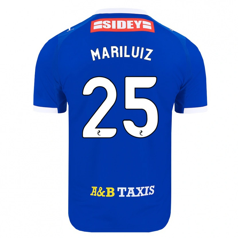 Danxen Femme Maillot Mariluiz Sanchez #25 Bleu Rouge Jaune Tenues Domicile 2026/27 T-Shirt