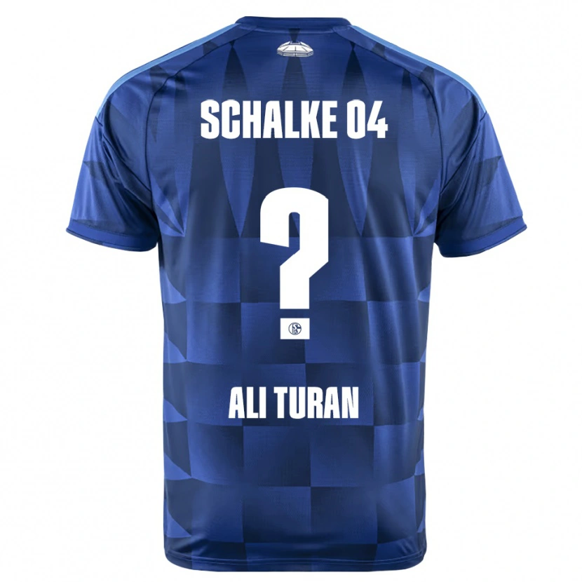 Danxen Femme Maillot Miran Ali Turan #0 Bleu Foncé Jaune Blanc Tenues Domicile 2026/27 T-Shirt