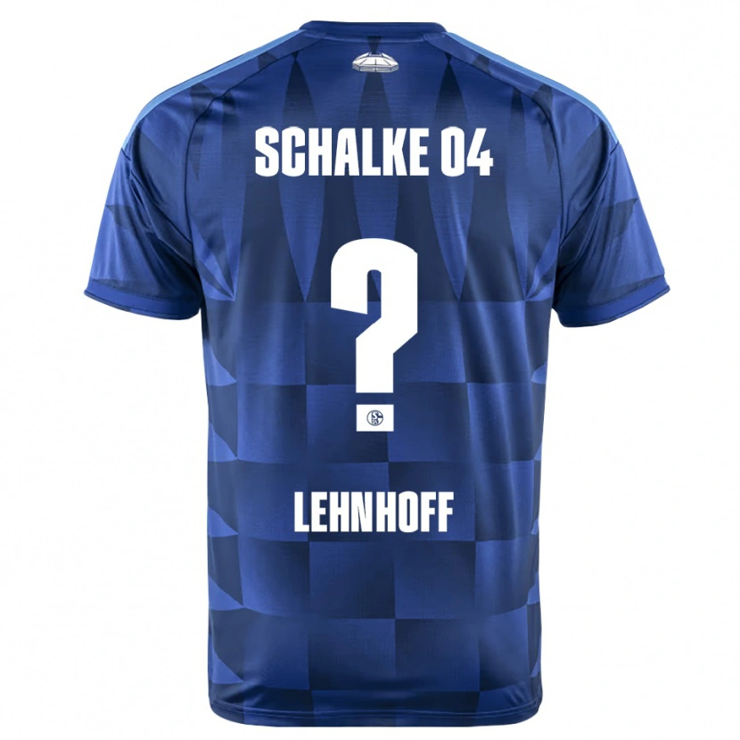 Danxen Femme Maillot Luca Lehnhoff #0 Bleu Foncé Jaune Blanc Tenues Domicile 2026/27 T-Shirt