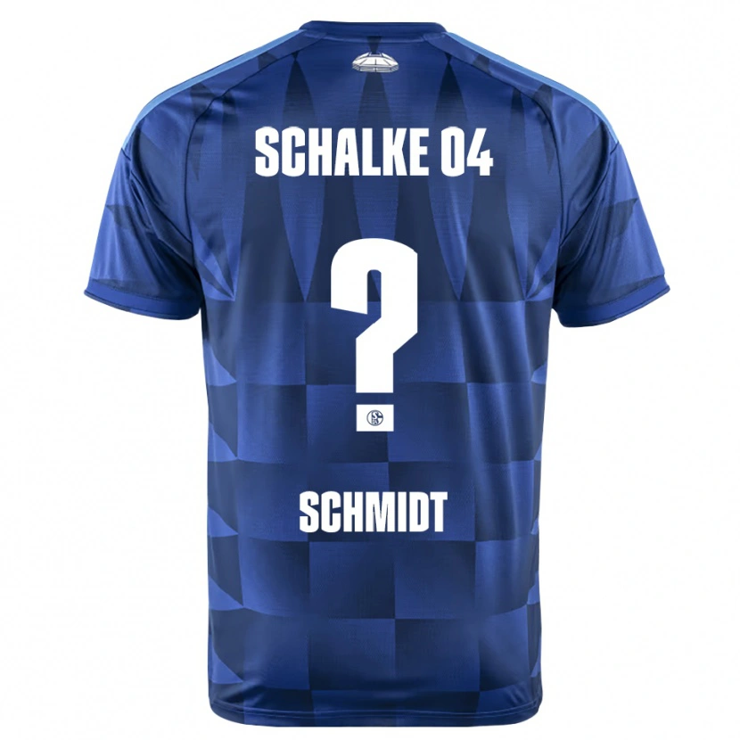 Danxen Femme Maillot Nele Schmidt #0 Bleu Foncé Jaune Blanc Tenues Domicile 2026/27 T-Shirt