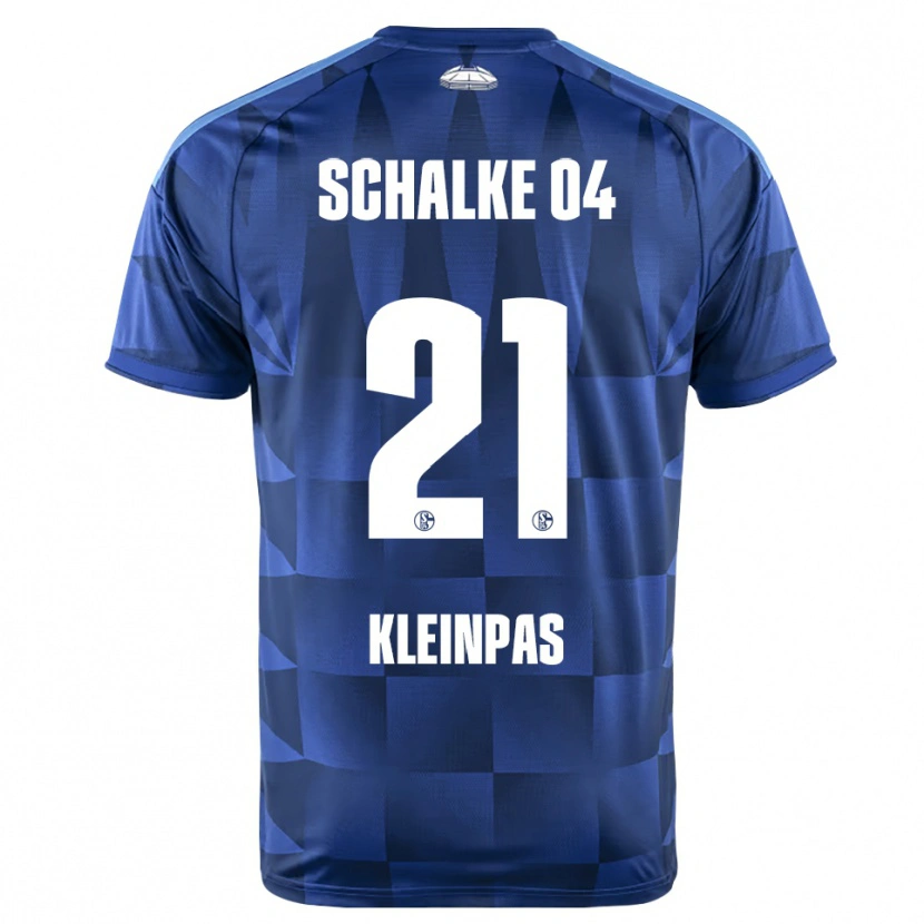 Danxen Femme Maillot Sophie Kleinpas #21 Bleu Foncé Jaune Blanc Tenues Domicile 2026/27 T-Shirt