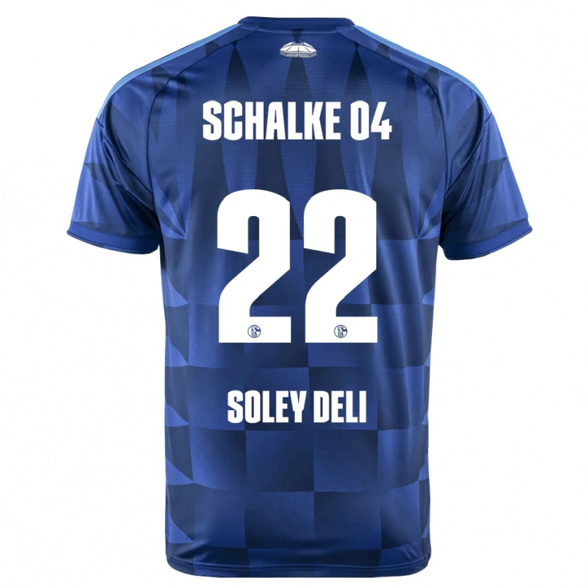 Danxen Femme Maillot Dilara Soley Deli #22 Bleu Foncé Jaune Blanc Tenues Domicile 2026/27 T-Shirt