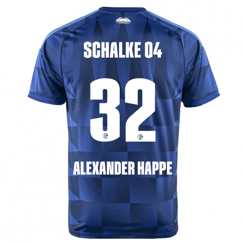 Danxen Femme Maillot Luca Alexander Happe #32 Bleu Foncé Jaune Blanc Tenues Domicile 2026/27 T-Shirt
