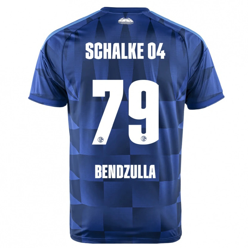 Danxen Femme Maillot Leonie Bendzulla #79 Bleu Foncé Jaune Blanc Tenues Domicile 2026/27 T-Shirt