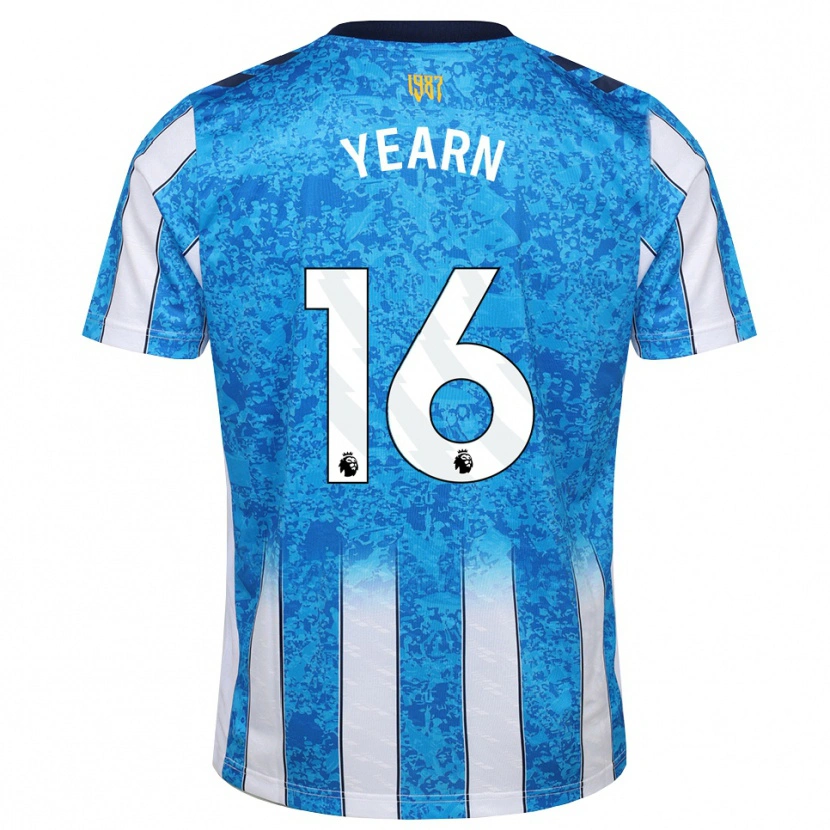 Danxen Femme Maillot Kai Yearn #16 Blanc Bleu Orange Tenues Domicile 2026/27 T-Shirt