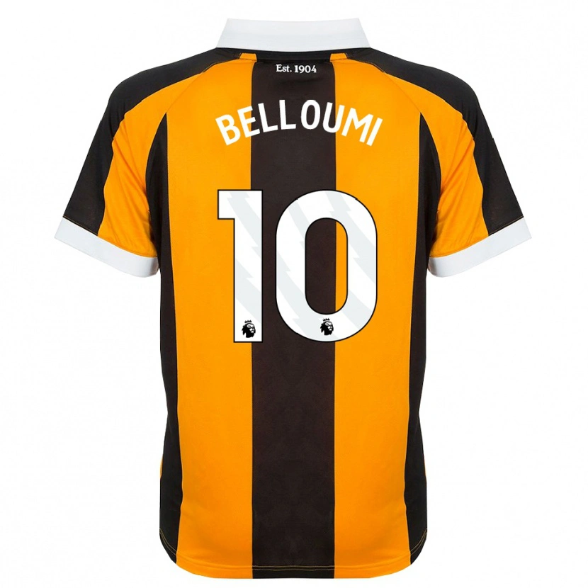 Danxen Femme Maillot Mohamed Belloumi #10 Orange Noir Blanc Tenues Domicile 2026/27 T-Shirt