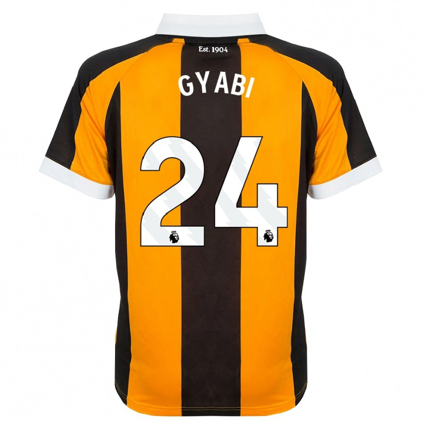 Danxen Femme Maillot Darko Gyabi #24 Orange Noir Blanc Tenues Domicile 2026/27 T-Shirt