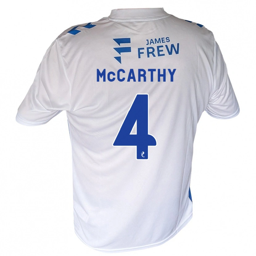 Danxen Femme Maillot Cathal Mccarthy #4 Bleu Royal Blanc Tenues Domicile 2026/27 T-Shirt