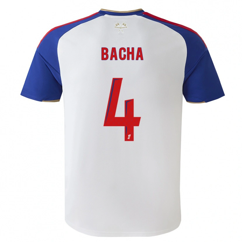 Danxen Femme Maillot Selma Bacha #4 Bleu Royal Rouge Blanc Tenues Domicile 2026/27 T-Shirt
