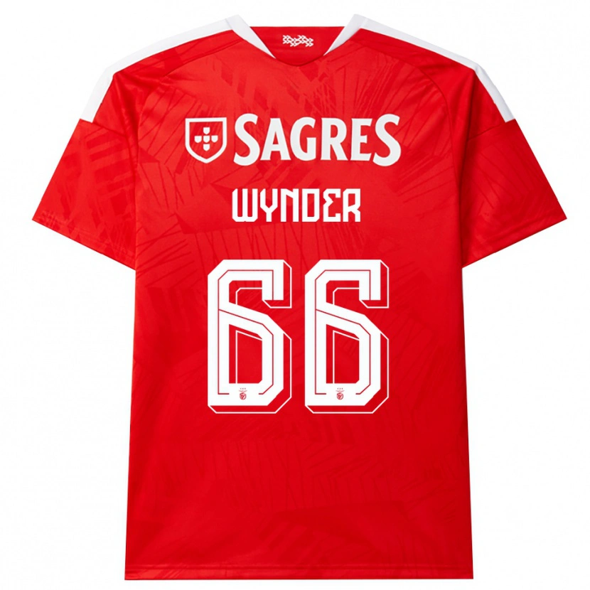 Danxen Femme Maillot Joshua Wynder #66 Rouge Blanc Jaune Tenues Domicile 2026/27 T-Shirt
