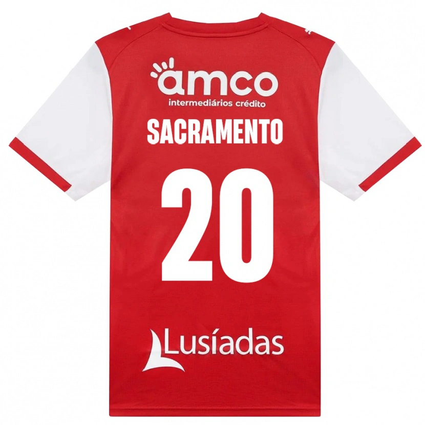 Danxen Femme Maillot Medgilson Sacramento #20 Blanc Rouge Noir Tenues Domicile 2026/27 T-Shirt