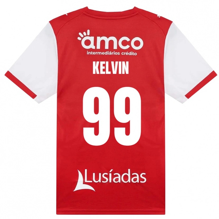 Danxen Femme Maillot Kauan Kelvin #99 Blanc Rouge Noir Tenues Domicile 2026/27 T-Shirt