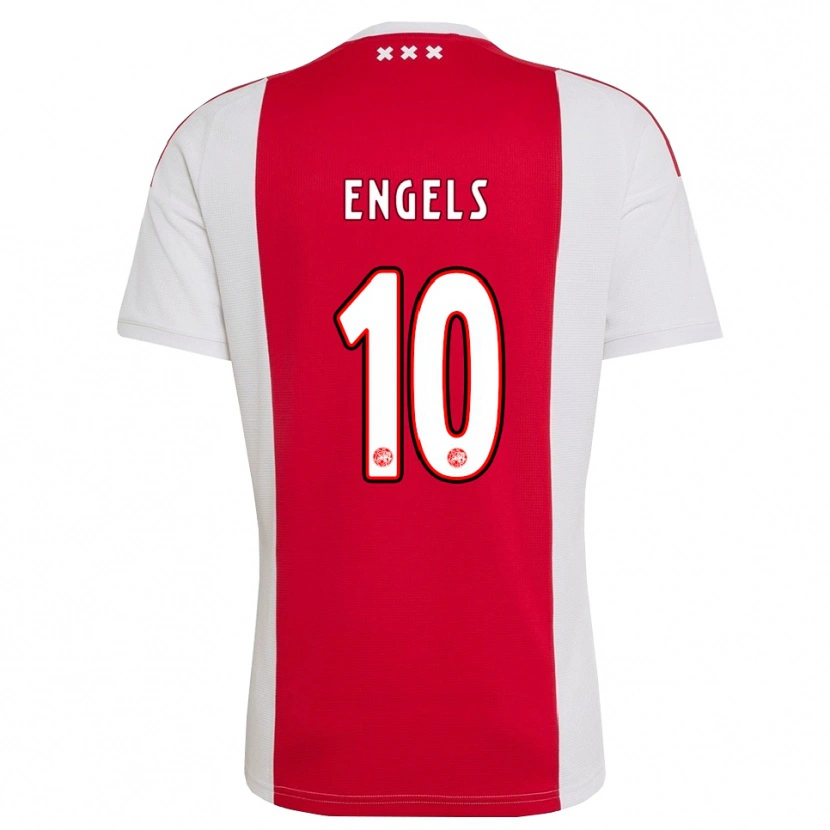 Danxen Femme Maillot Chip Engels #10 Rouge Blanc Jaune Tenues Domicile 2026/27 T-Shirt