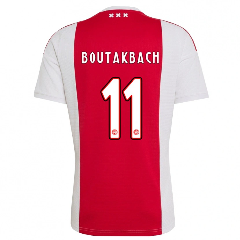 Danxen Femme Maillot Massin Boutakbach #11 Rouge Blanc Jaune Tenues Domicile 2026/27 T-Shirt