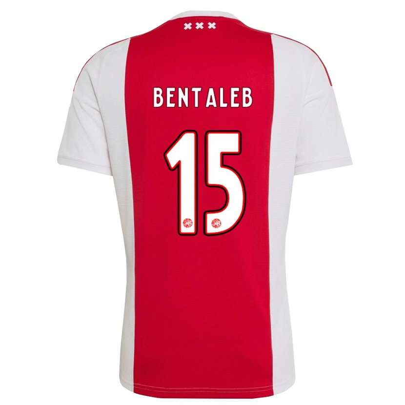 Danxen Femme Maillot Marouane Bentaleb #15 Rouge Blanc Jaune Tenues Domicile 2026/27 T-Shirt