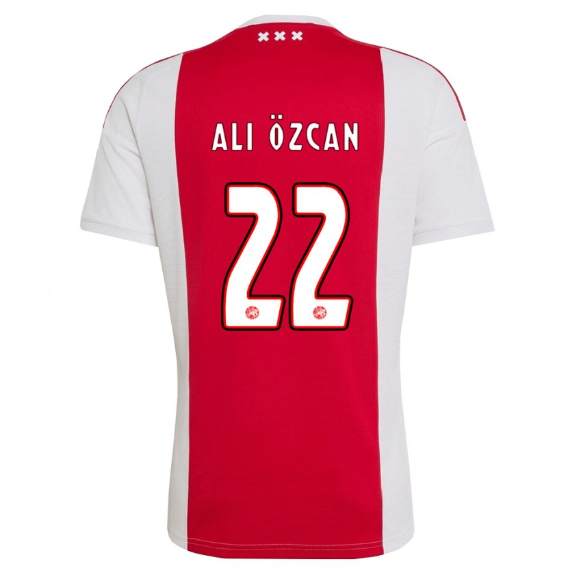 Danxen Femme Maillot Akın Ali Özcan #22 Rouge Blanc Jaune Tenues Domicile 2026/27 T-Shirt