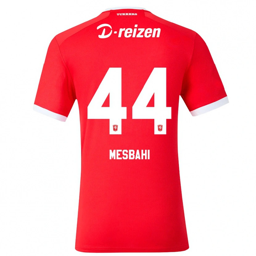 Danxen Femme Maillot Juliën Mesbahi #44 Rouge Blanc Tenues Domicile 2026/27 T-Shirt