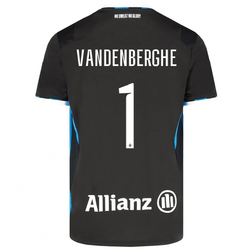 Danxen Femme Maillot Xander Vandenberghe #1 Noir Rouge Bleu Tenues Domicile 2026/27 T-Shirt