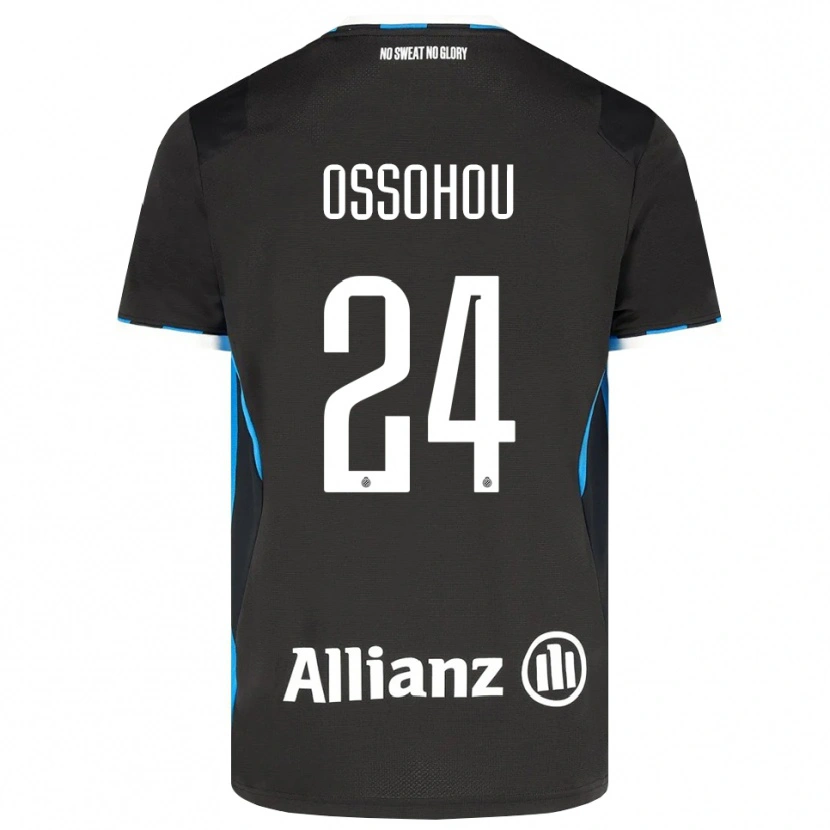 Danxen Femme Maillot Clever Ossohou #24 Noir Rouge Bleu Tenues Domicile 2026/27 T-Shirt