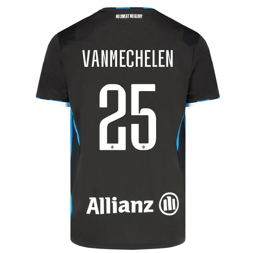 Danxen Femme Maillot Davinia Vanmechelen #25 Noir Rouge Bleu Tenues Domicile 2026/27 T-Shirt
