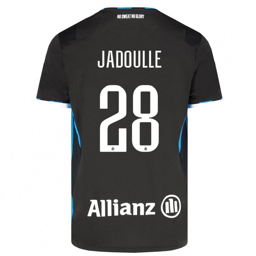 Danxen Femme Maillot Romane Jadoulle #28 Noir Rouge Bleu Tenues Domicile 2026/27 T-Shirt