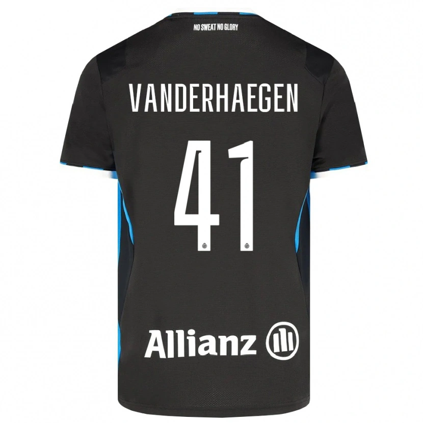 Danxen Femme Maillot Lotte Vanderhaegen #41 Noir Rouge Bleu Tenues Domicile 2026/27 T-Shirt
