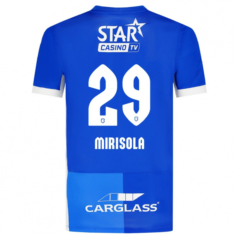 Danxen Femme Maillot Robin Mirisola #29 Bleu Moyen Royalbleu Blanc Tenues Domicile 2026/27 T-Shirt