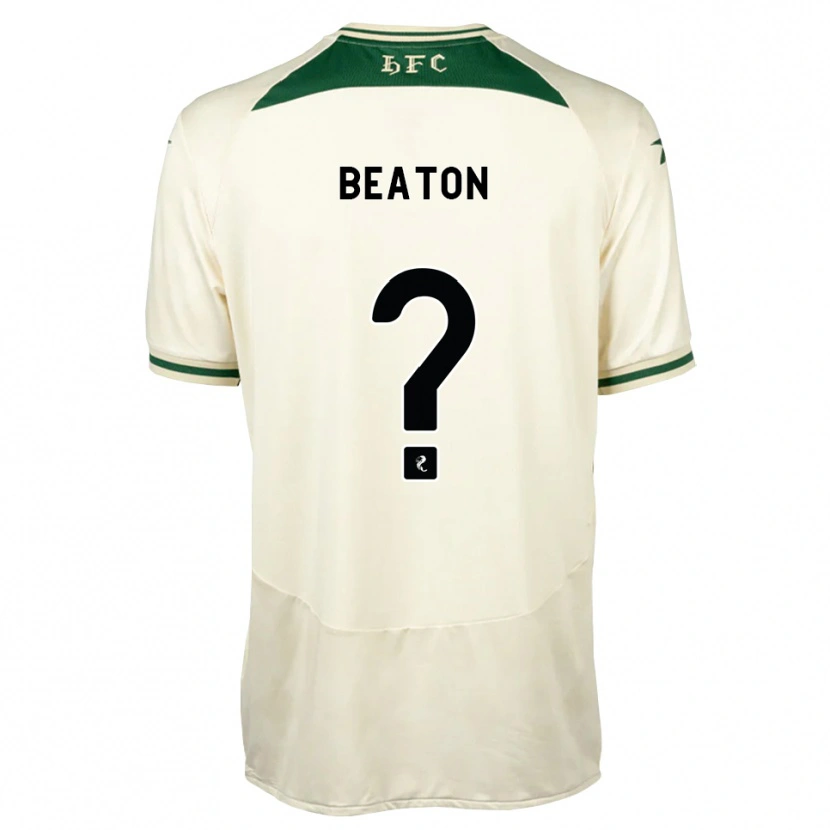 Danxen Femme Maillot Christian Beaton #0 Blanc Forêt Tenues Extérieur 2026/27 T-Shirt