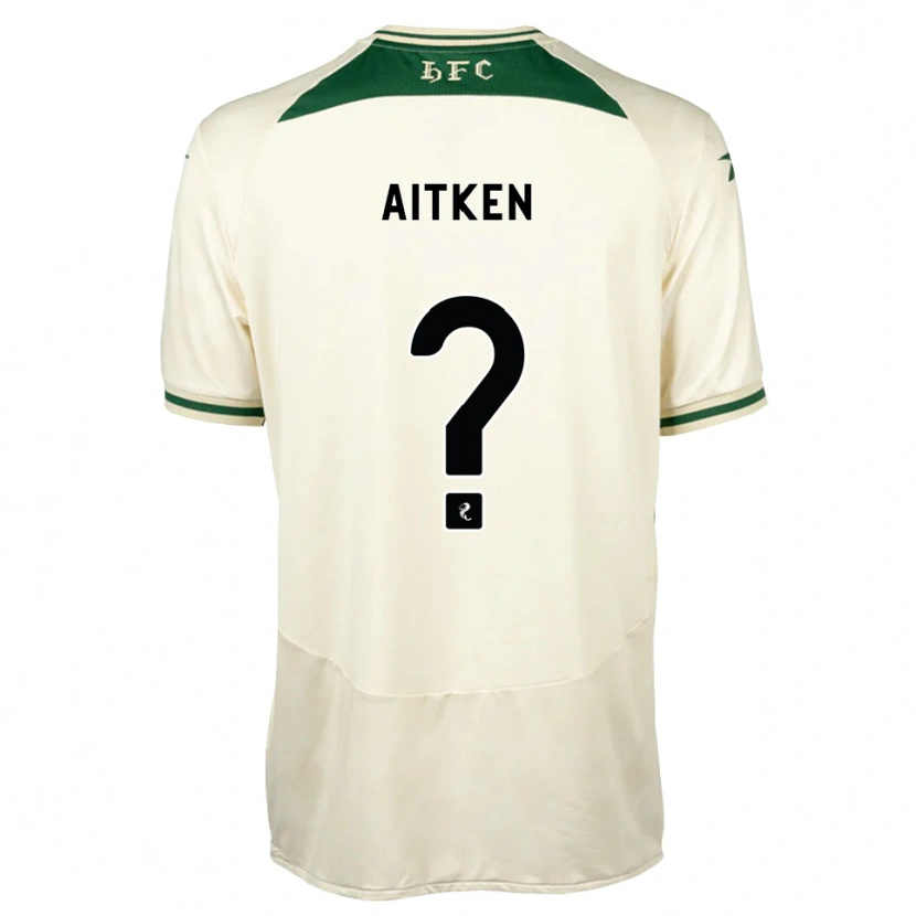 Danxen Femme Maillot Conor Aitken #0 Blanc Forêt Tenues Extérieur 2026/27 T-Shirt