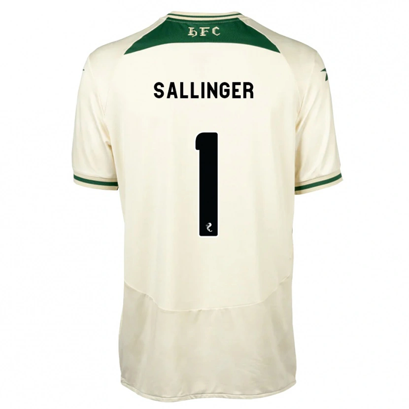 Danxen Femme Maillot Raphael Sallinger #1 Blanc Forêt Tenues Extérieur 2026/27 T-Shirt