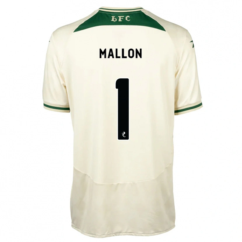 Danxen Femme Maillot Ryan Mallon #1 Blanc Forêt Tenues Extérieur 2026/27 T-Shirt