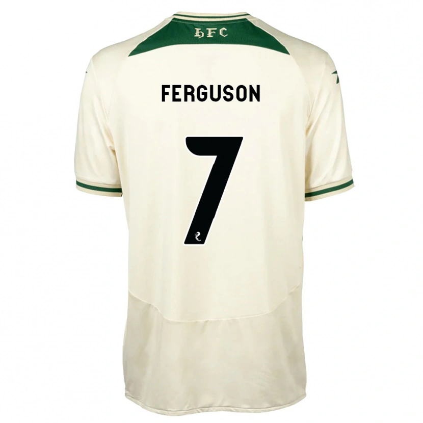 Danxen Femme Maillot Abbie Ferguson #7 Blanc Forêt Tenues Extérieur 2026/27 T-Shirt