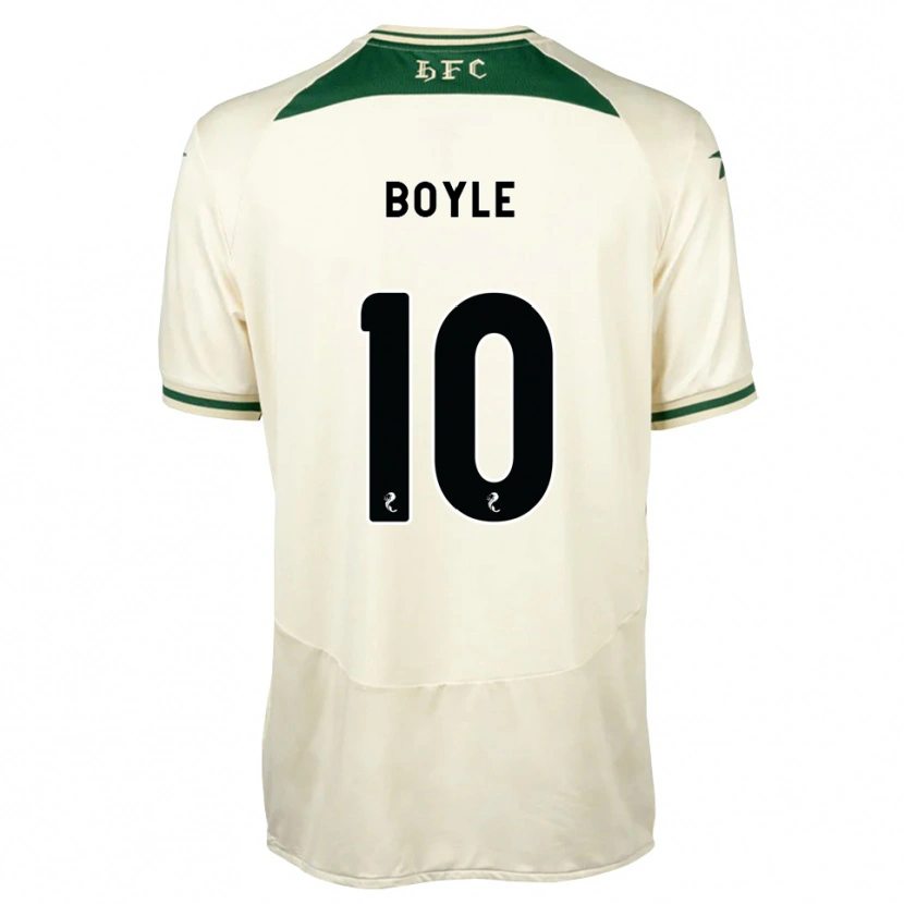 Danxen Femme Maillot Martin Boyle #10 Blanc Forêt Tenues Extérieur 2026/27 T-Shirt