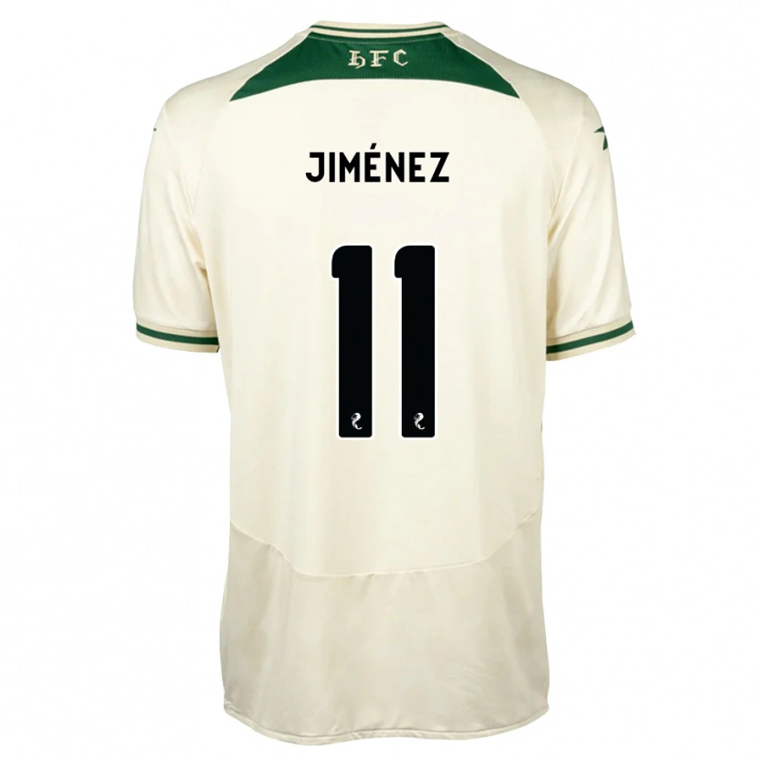 Danxen Femme Maillot Logan Jiménez #11 Blanc Forêt Tenues Extérieur 2026/27 T-Shirt