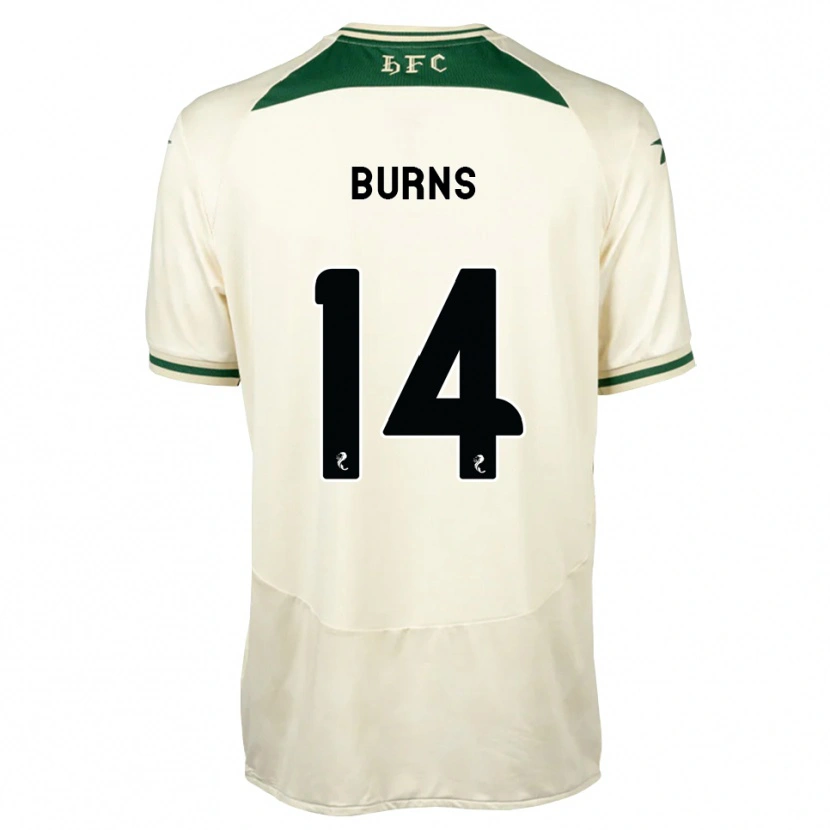 Danxen Femme Maillot Alisdair Burns #14 Blanc Forêt Tenues Extérieur 2026/27 T-Shirt