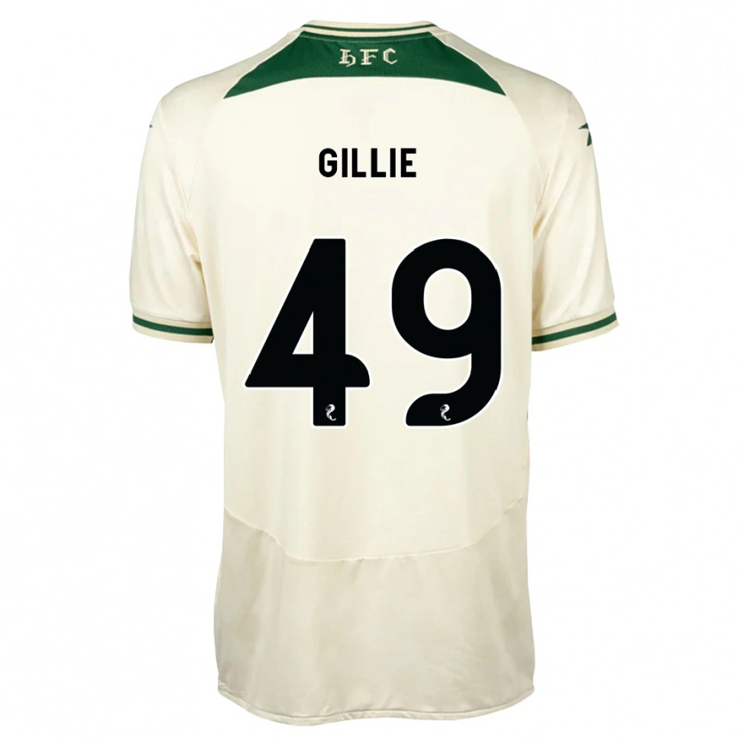 Danxen Femme Maillot Lewis Gillie #49 Blanc Forêt Tenues Extérieur 2026/27 T-Shirt