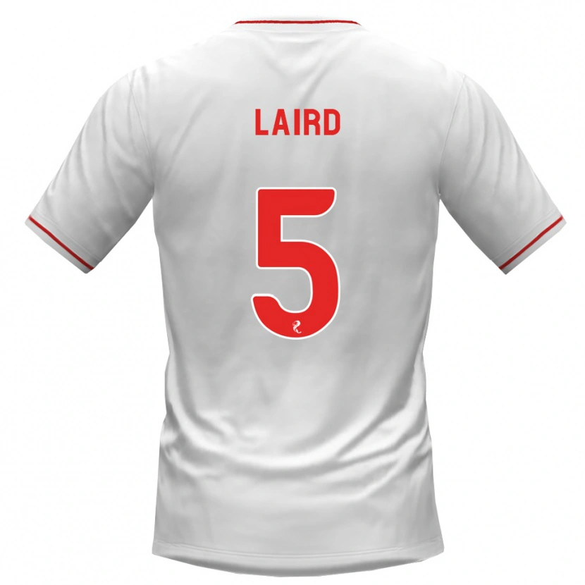 Danxen Femme Maillot Summer Laird #5 Blanc Rouge Tenues Extérieur 2026/27 T-Shirt