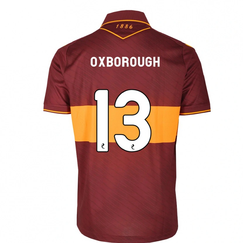 Danxen Femme Maillot Aston Oxborough #13 Orange Marron Tenues Extérieur 2026/27 T-Shirt