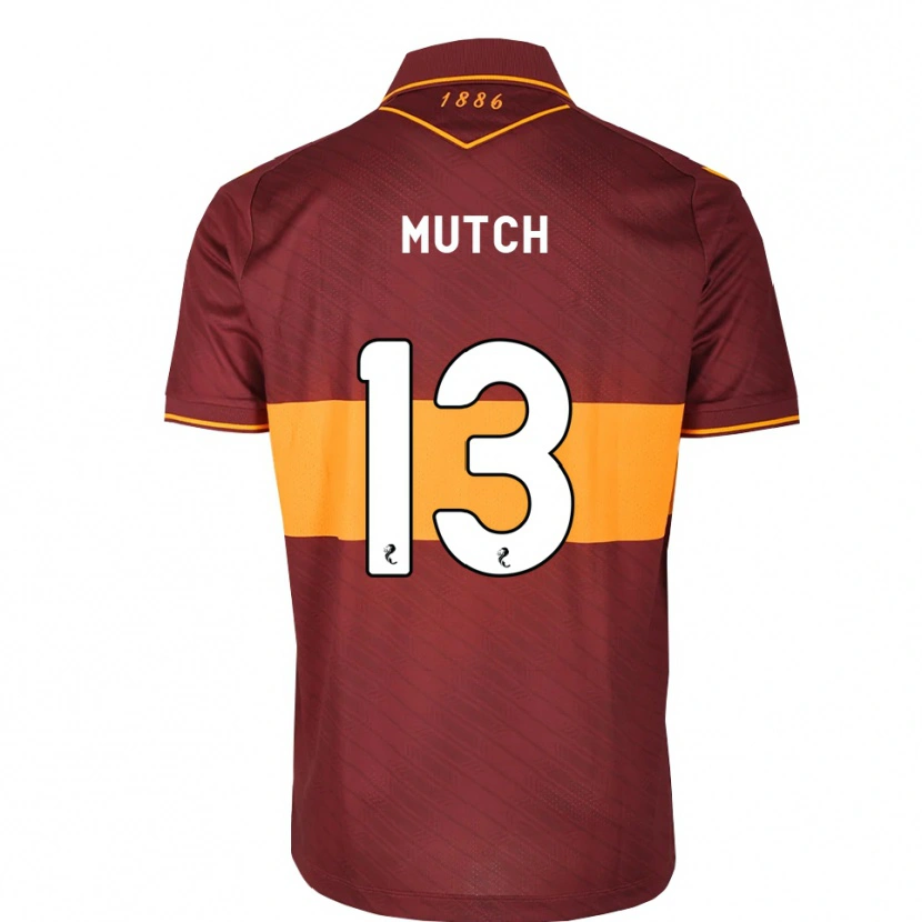 Danxen Femme Maillot Emily Mutch #13 Orange Marron Tenues Extérieur 2026/27 T-Shirt
