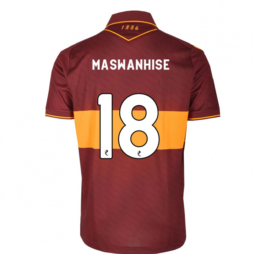 Danxen Femme Maillot Tawanda Maswanhise #18 Orange Marron Tenues Extérieur 2026/27 T-Shirt