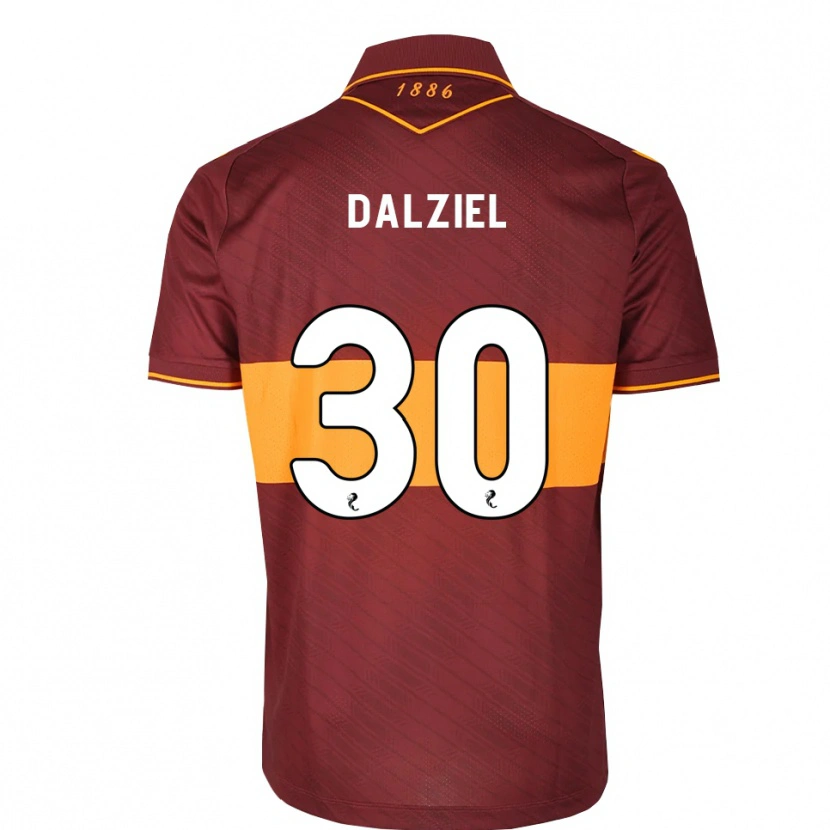 Danxen Femme Maillot Jack Dalziel #30 Orange Marron Tenues Extérieur 2026/27 T-Shirt