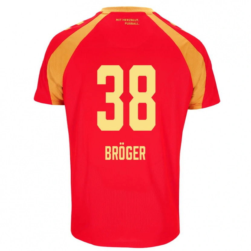 Danxen Femme Maillot Bennit Bröger #38 Rouge Orange Noir Tenues Extérieur 2026/27 T-Shirt