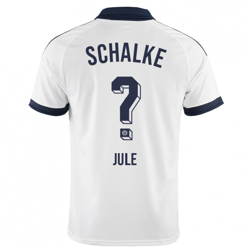 Danxen Femme Maillot Jule Dallmann #0 Noir Blanc Tenues Extérieur 2026/27 T-Shirt