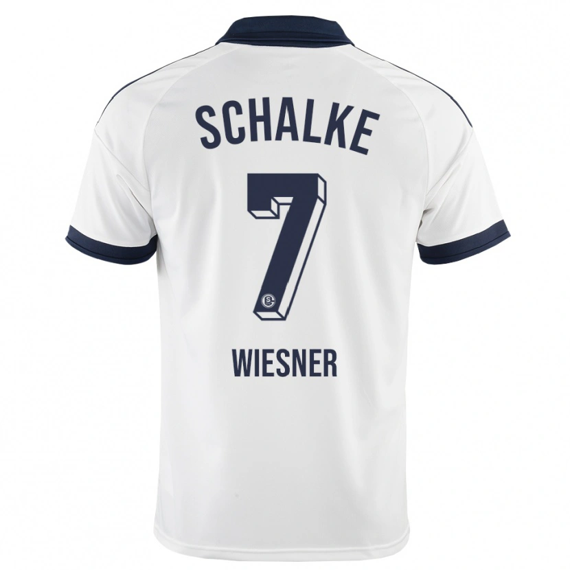 Danxen Femme Maillot Timo Wiesner #7 Noir Blanc Tenues Extérieur 2026/27 T-Shirt
