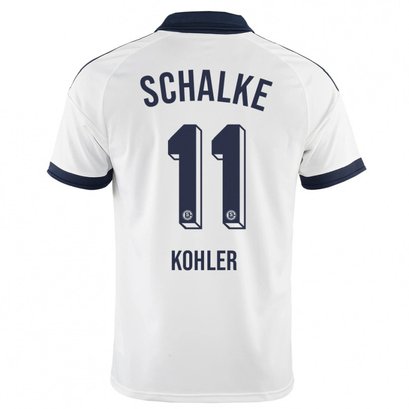 Danxen Femme Maillot Marlon Kohler #11 Noir Blanc Tenues Extérieur 2026/27 T-Shirt