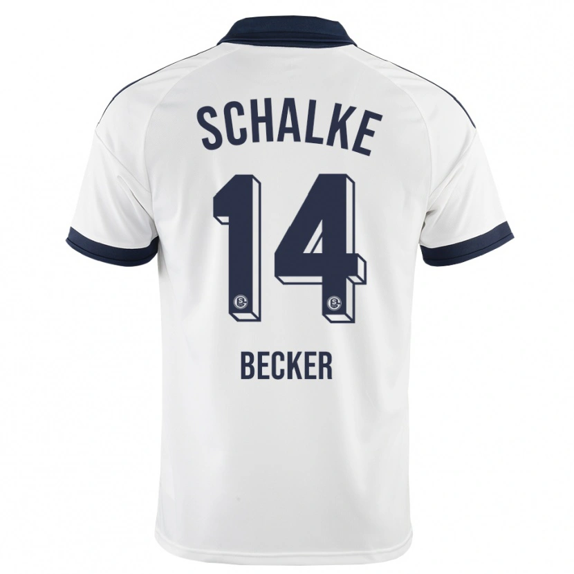 Danxen Femme Maillot Daniel Becker #14 Noir Blanc Tenues Extérieur 2026/27 T-Shirt